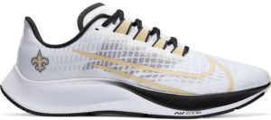 Nike  Air Zoom Pegasus 37 New Orleans Saints White/Pure Platinum-Black-Team Gold (CZ5461-100)