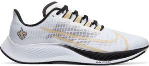Nike Air Zoom Pegasus 37 New Orleans Saints White/Pure Platinum-Black-Team Gold (CZ5461-100)