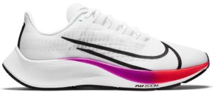 Nike  Air Zoom Pegasus 37 White Multi-Color White/Hyper Violet-Spruce Aura-Flash Crimson (BQ9646-103)