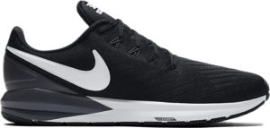 Nike Air Zoom Structure 22 Black Black Gridiron White (AA1636-002)