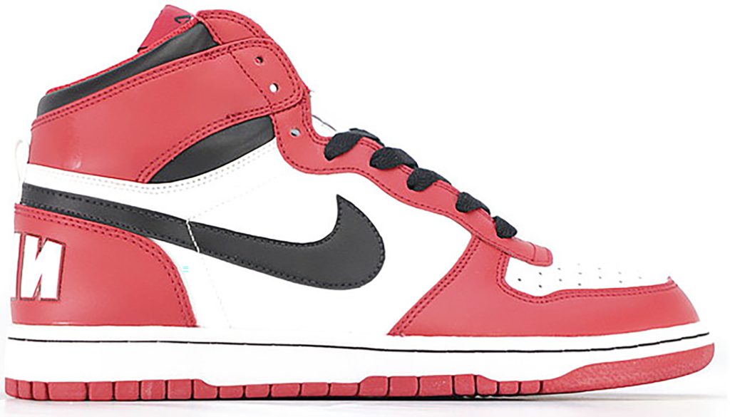 Nike Big High Spike Lee White/Black-Varsity Red (336608-101)