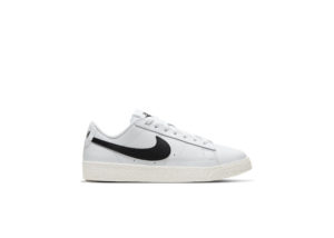 Nike  Blazer Low White Black (GS) White/Sail/Gum Light Brown (CZ7106-101)