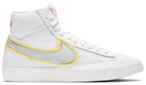 Nike  Blazer Mid 77 Cotton Waffle White University Gold White/Metallic Silver-University Gold-Soar (CZ8105-100)