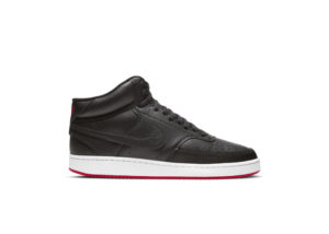 Nike Court Vision Mid Black University Red Black/University Red/Black (CD5466-005)
