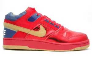 Nike Delta Force Mid Red Gold Varsity Red/Metallic Gold-Binary Blue (318430-671)