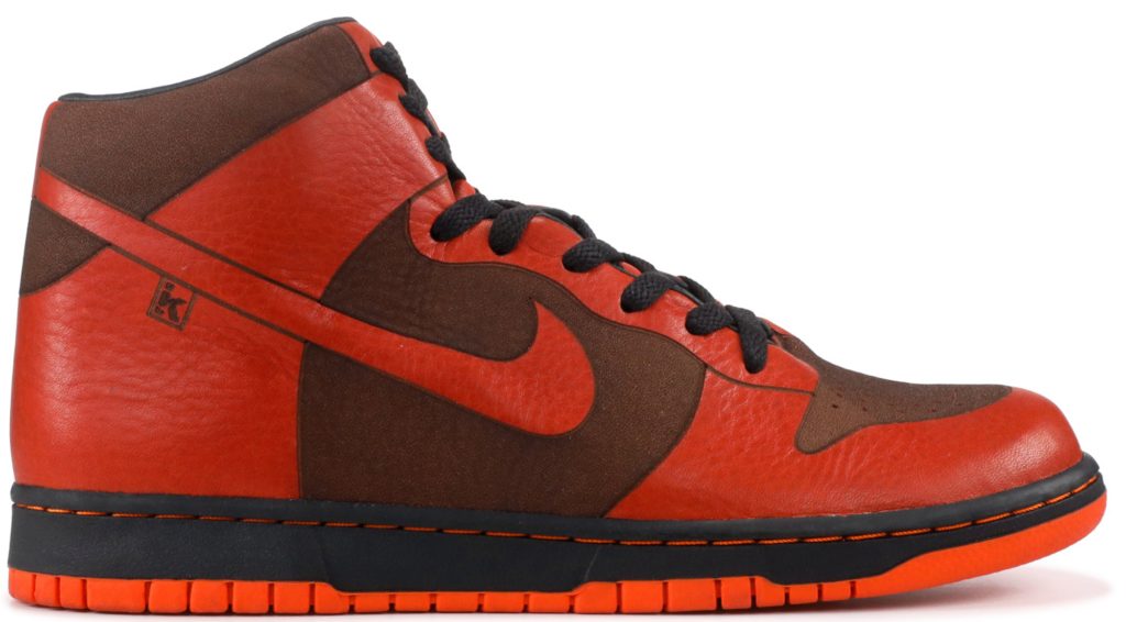 Nike Dunk High 1-Piece Laser Spice Spice/Spice-Black-Orange Blaze (311612-881)