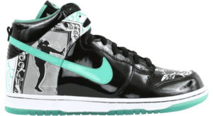 Nike  Dunk High Collection Royale Dontrelle Willis Black/White/Azzure (313599-041)