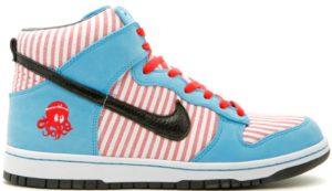 Nike Dunk High Osaka Dotonbori Vivid Blue/Black-Sport Red-White (323955-401)