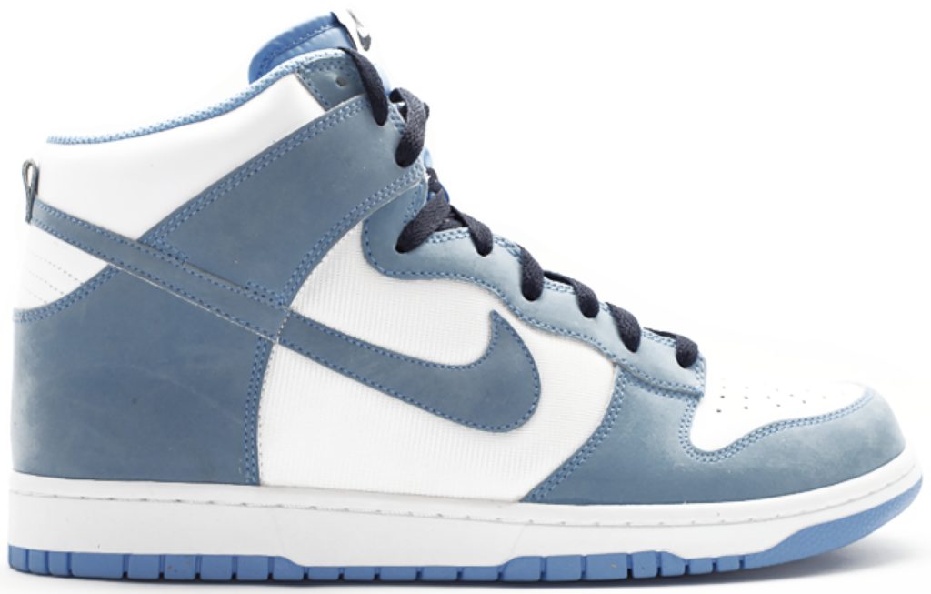 Nike Dunk High University Pack White University Blue White/University Blue-Obsidian (317982-412)