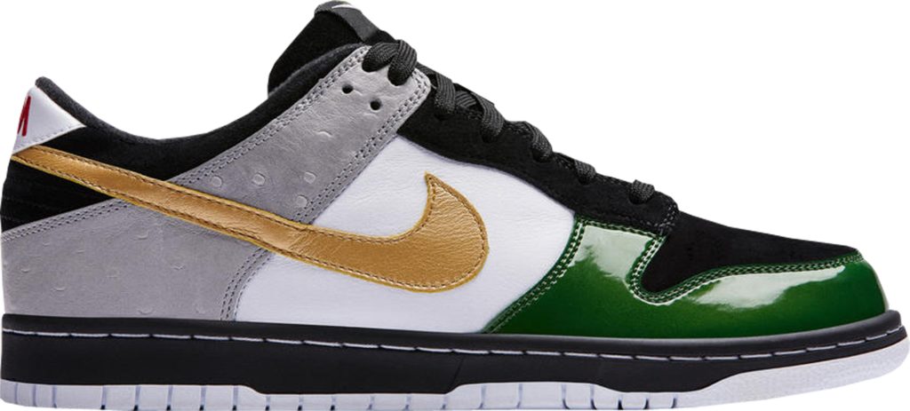 Nike Dunk Low COJP Mita OnkoChishin Wolf Grey/Metallic Gold (AA4414-001)