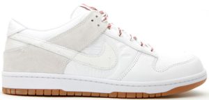 Nike Dunk Low FC St. Pauli White/White-Gum Medium Brown (323438-111)