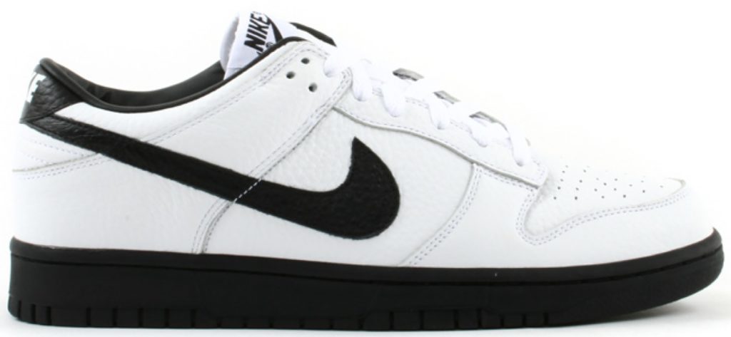 Nike Dunk Low White Black (2005) White/Black (309431-102)