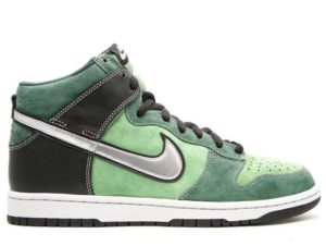 Nike Dunk SB High Brut Tomatillo/Metallic Silver (305050-304)