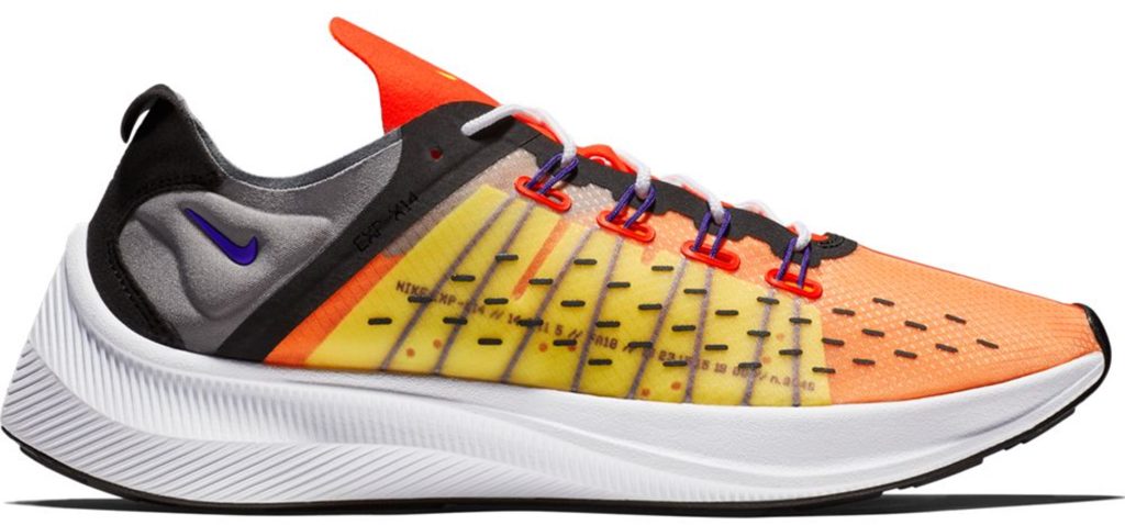 Nike EXP-X14 Team Orange Persian Violet Team Orange/Volt-Black-Persian Violet (AO1554-800)