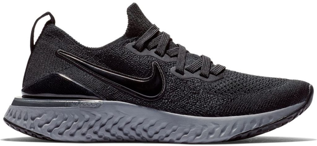 Nike Epic React Flyknit 2 Black Anthracite (GS) Black/White-Anthracite-Black (AQ3243-002)
