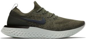 Nike  Epic React Flyknit Olive (W) Cargo Khaki/Black-Sequoia (AQ0070-300)