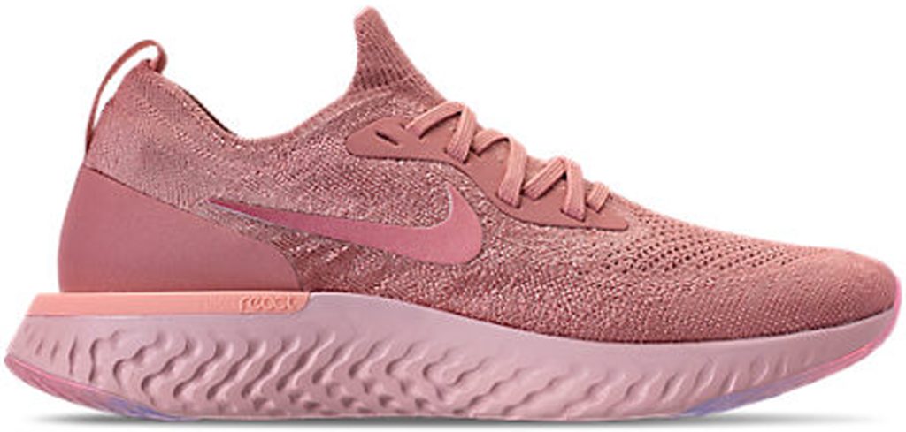 Nike Epic React Flyknit Pink Tint (W) Rust Pink/Pink Tint-Tropical Pink-Barely Rose (AQ0070-602)