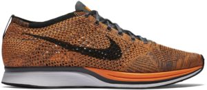 Nike Flyknit Racer Orange Dark Grey (2016) (526628-810)