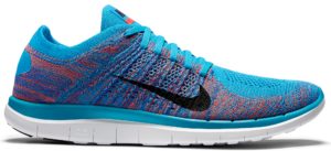 Nike  Free 4.0 Flyknit Blue Lagoon Bright Crimson Blue Lagoon/Bright Crimson-Game Royal-White (631053-403)