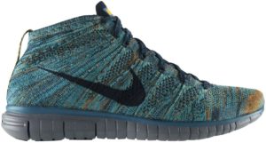 Nike Free Flyknit Chukka Mineral Teal Mineral Teal/Dark Obsidian/Hyper Jade (639700-301)