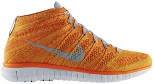 Nike  Free Flyknit Chukka Total Orange Volt  (639700-800)