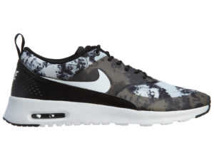 Nike  Free Air Max Thea Print Black White-Dark Grey (W) Black/White-Dark Grey (599408-007)