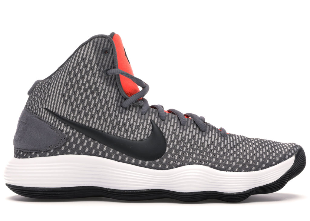 Nike Hyperdunk 2017 Dark Grey Bright Crimson Dark Grey/Black-Bright Crimson (897631-004)