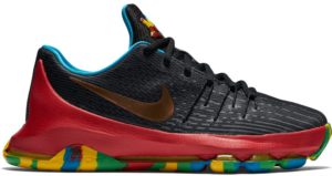 Nike  KD 8 Money Ball (GS) Black/University Red-Tour Yellow (768867-002)