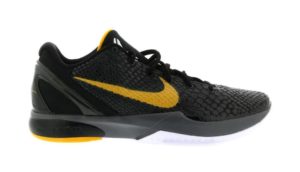Nike Kobe 6 Black Del Sol Black/Del Sol-Dark Grey-White (429659-002)
