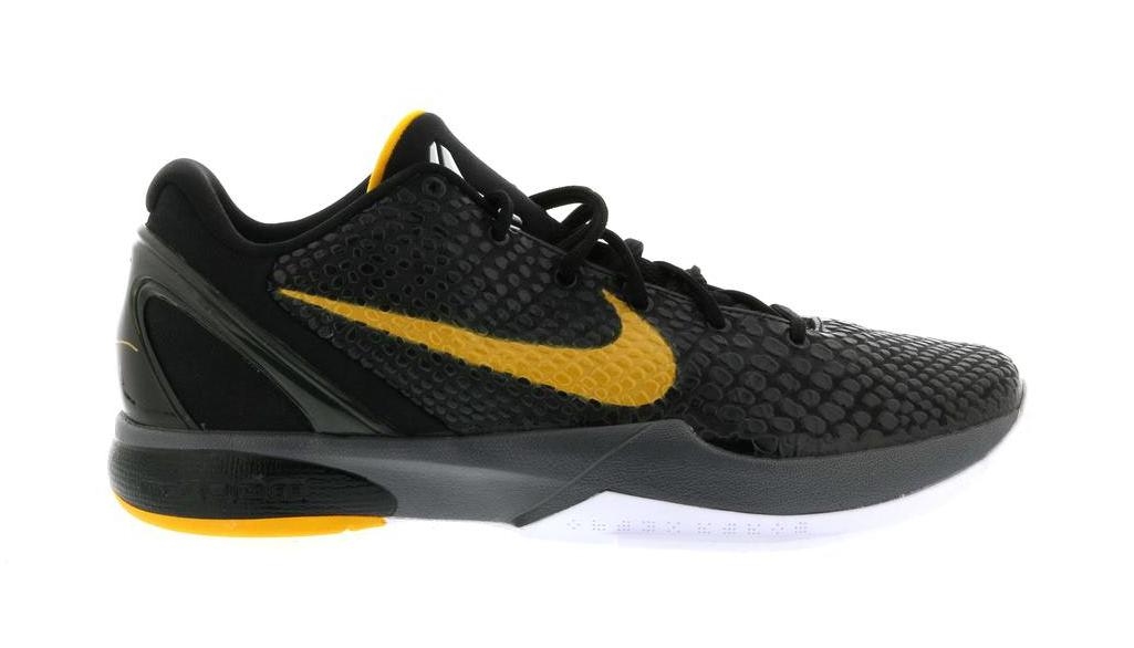 Nike Kobe 6 Black Del Sol Black/Del Sol-Dark Grey-White (429659-002)