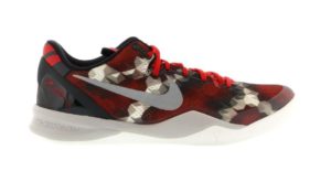 Nike Kobe 8 Milk Snake University Red/Sail-Noble Red-Pearl Grey (555035-601)