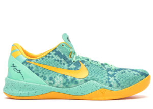 Nike Kobe 8 System Green Glow Laser Orange Green Glow/Laser Orange-Mineral Teal (555035-304)