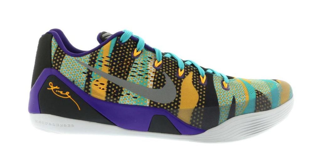 Nike Kobe 9 EM Low Unleashed Court Purple/Reflective Silver-Atomic Mango (646701-508)