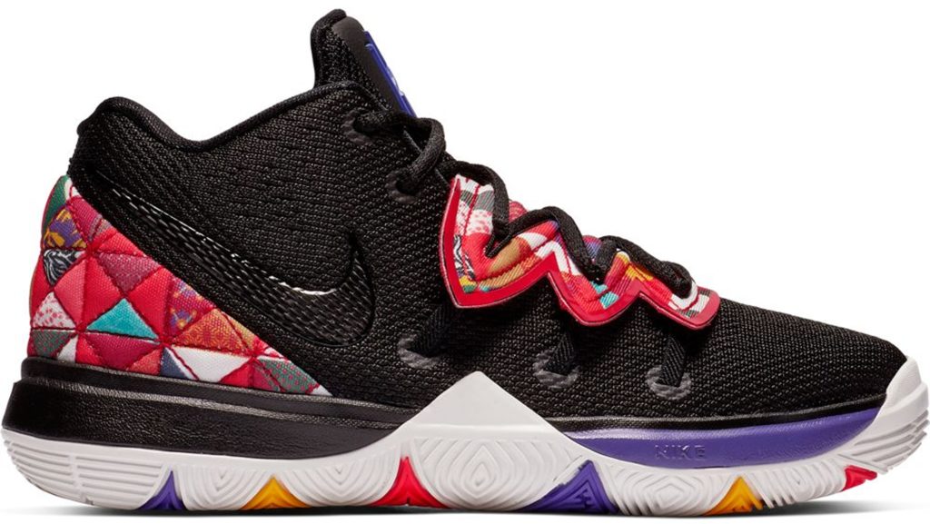 Nike Kyrie 5 Chinese New Year 2019 (PS) Black/Summit White-Black (AQ2458-010)
