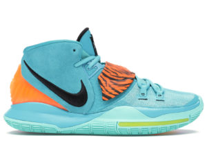 Nike  Kyrie 6 Oracle Aqua Oracle Aqua/Black-Opti Yellow-Total Orange (BQ4630-300/BQ4631-300)