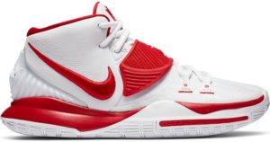 Nike Kyrie 6 White University Red White/White-University Red (CZ4938-100)
