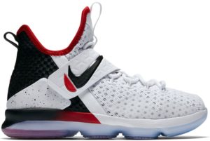 Nike LeBron 14 Flip the Switch (GS) White/Black-University Red (859468-103)