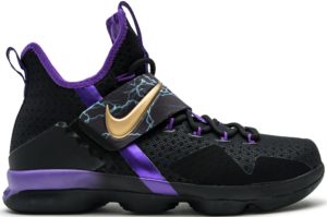 Nike LeBron 14 The Undertaker (GS) Hyper Grape/Metallic Gold-Black (AA3258-590)