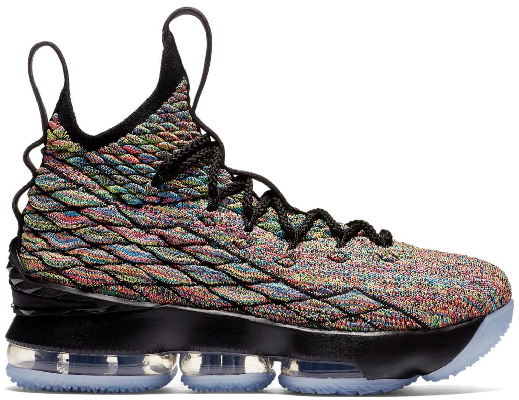 Nike LeBron 15 Multi-Color (GS) Multi-Color/Black (922811-901)