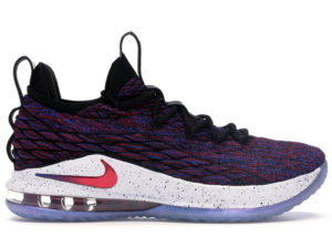 Nike  LeBron 15 Low Supernova Multi-Color/Black-White-University Red (AO1755-900)