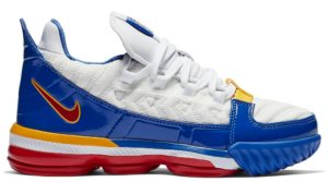 Nike  LeBron 16 Superman (PS) White/Varsity Red-Varsity Royal (CJ4771-100)