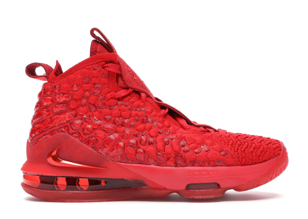 Nike LeBron 17 Red Carpet (GS) University Red/University Red (BQ5594-600)
