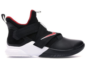 Nike LeBron Zoom Soldier 12 Bred Black/University Red-White (AO2609-001)