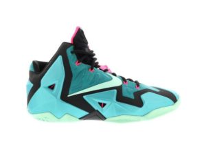 Nike LeBron 11 South Beach Turquoise/Black-Mint (616175-330)