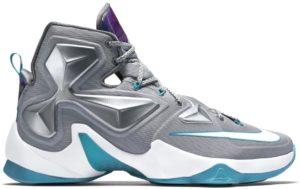 Nike LeBron 13 Blue Lagoon Wolf Grey/White-Blue Lagoon-Dark Grey (807219-014)