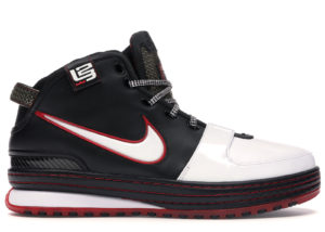 Nike LeBron 6 Bred White/Black-Varsity Red (346526-101)