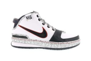 Nike LeBron 6 United We Rise White/Obsidian-Sport Red (346526-141)