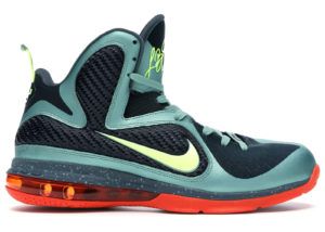 Nike LeBron 9 Cannon Cannon/Volt-Slate Blue-Team Orange (469764-004)