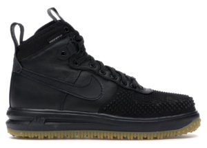 Nike  Lunar Force 1 Duckboot Black Gum Black/Black-Metallic Silver-Anthracite (805899-003)