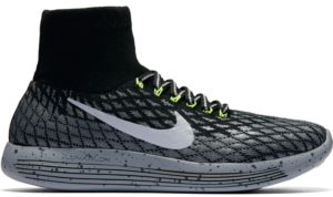 Nike Lunarepic Flyknit Shield Black Silver Volt (W) Black/Metallic Silver-Dark Grey-Stealth (849665-001)